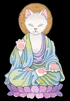 Buddha Nature Cat