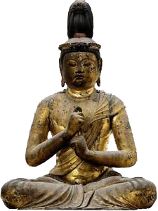 Buddha making the "wisdom" mudra