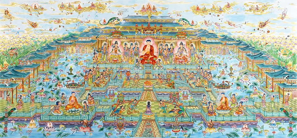 Amitabha in the Pure Land
