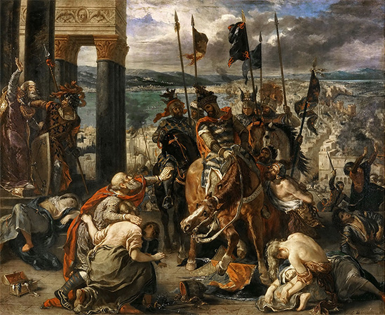 The Crusaders in Constantinople