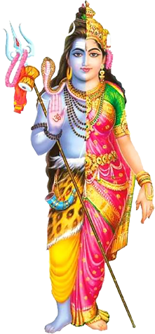 Ardhanarishvara: Shiva and his Consort Parvati