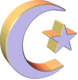 Islamic "Star and Crescent" turning