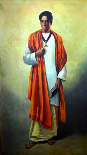 Painting of Krishnamurti