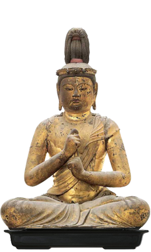Image of Dainichi Nyorai (Mahavairocana, the Cosmic Buddha)