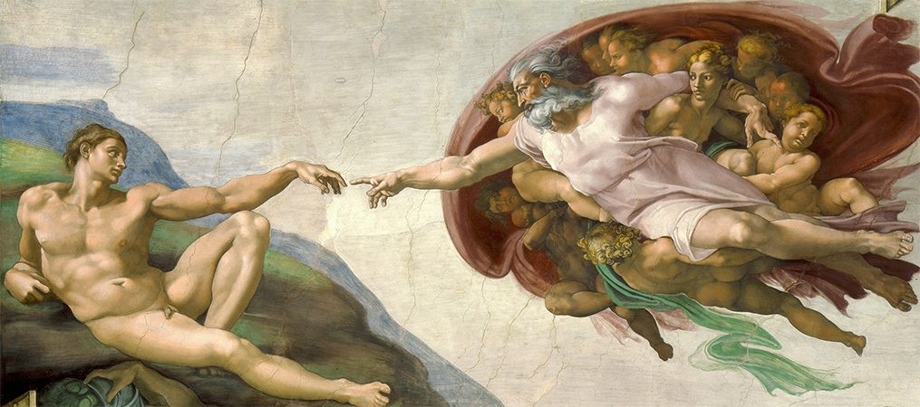 Michaelangelo: Creation of Adam