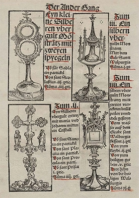 Catalog of the Wittenberg Relics