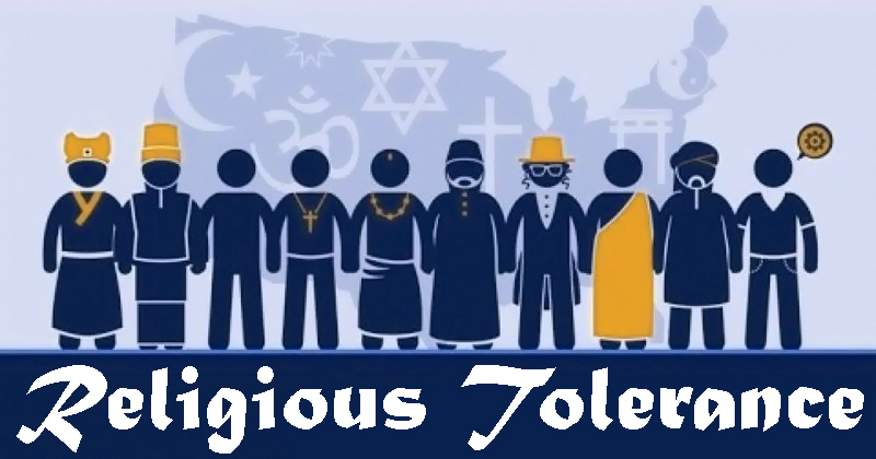 Religious Tolerance: image of people from different faiths standing together